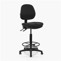 Lookout Drafting Stool 150kg Black